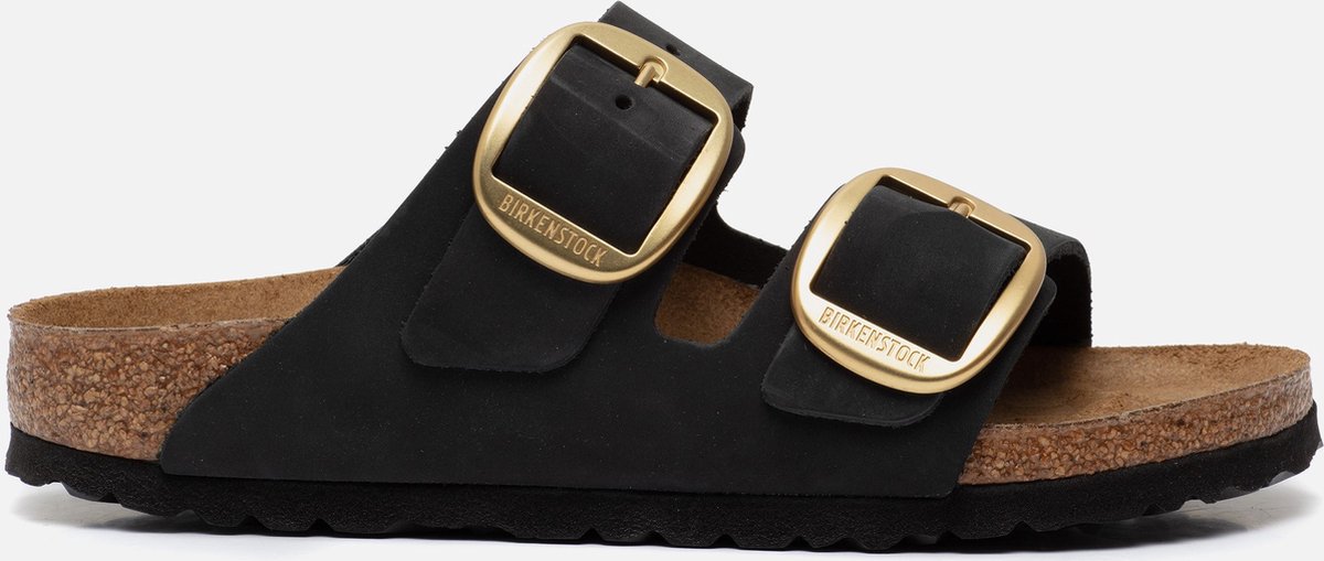 Slippers Femme Birkenstock Arizona Noir Coupe étroite | Noir | Nubuck |  Taille 36 |... | bol.com