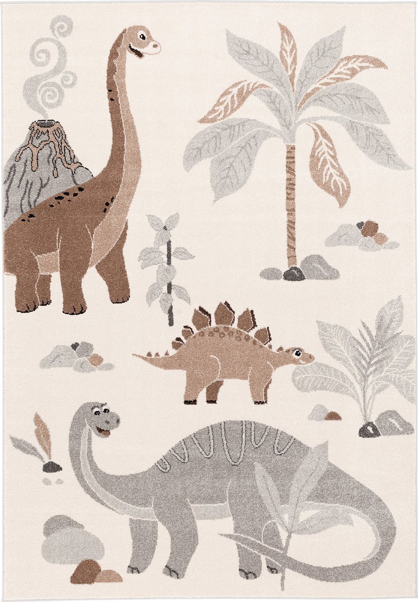 Pergamon Kindertapijt Softstar Kids Dinoworld