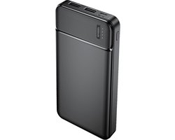 MaXlife, Powerbank 10000mAh 2 USB Uitgangen 2.4A, Zwart