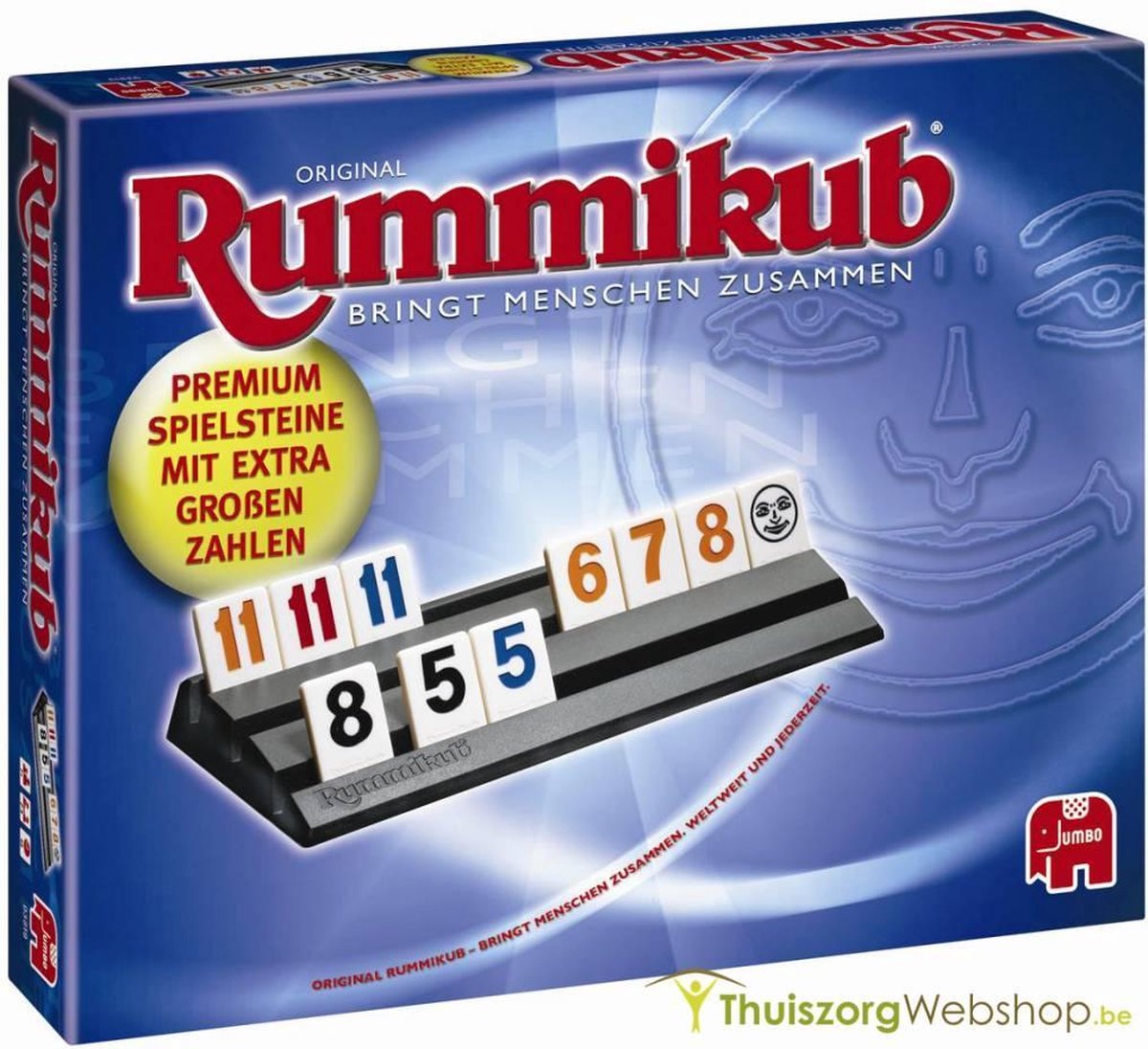 hebben Associëren cabine Adhome Rummikub XXL gezelschapsspel - Met extra grote cijfers | bol.com