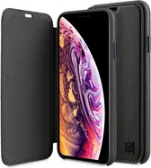 Melkco Origin Apple iPhone XS Max Book Case Echt Leer Groen