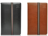Universele 7 tot 8 inch echt lederen Cover voor Tablet en eReader, kleur bruin