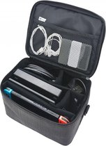 Deluxe opberg tas geschikt voor Nintendo Switch, koffer case tas met vrij in te delen vakken, complete console-tas, kies voor extra kwaliteit