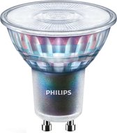 Philips MASTER LED ExpertColor GU10 Fitting - 3.9-35W - 36D - Extra Warm Wit - 50x54 mm - Dimbaar