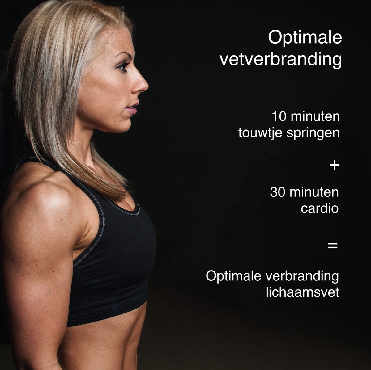 DK.® - Professioneel Springtouw - voor Volwassenen en Kinderen - Verstelbaar - Speedrope - Jump Rope - Zwart — afbeelding 9