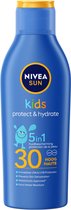 2x Nivea Sun Kids Hydraterende Zonnemelk SPF 30 200 ml