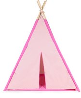 Tipi tent - kind - 120x120x150cm - roze