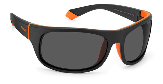 Polaroid Onbreekbare Extra Strong Polariserende Zonnebril Black & Orange Goed Omsluitende Bril Zwart van Polaroid — afbeelding 4