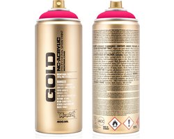 Montana GOLD Fluor Verf ROZE spuitbus 400ml