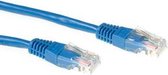 ACT IB5600 - Cat 5 UTP-kabel - RJ45 - 0.5 m - Blauw