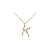 PD Paola Dames ketting 925 sterling zilver labradoriet One Size K 32012148