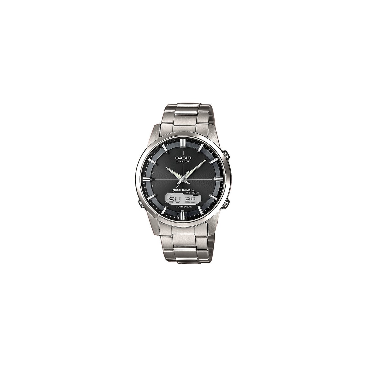 Casio Radio Controlled LCW-M170TD-1AER Herenhorloge 40 mm - Zilverkleurig