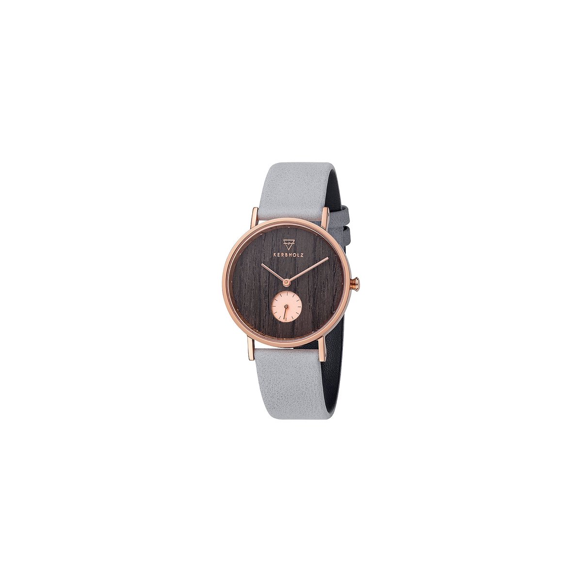 Kerbholz dames horloges quartz analoog One Size Rosé Goud / Grijs 32005845
