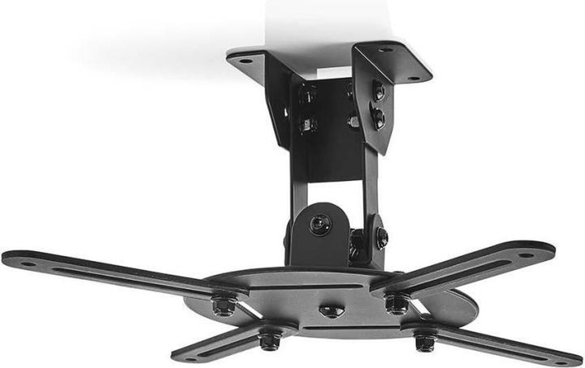 Nedis PJCM100BK Plafondbeugel Voor Projector 360 Draaibaar Max. 10 Kg Afstand Tot De Muur Van 130 M
