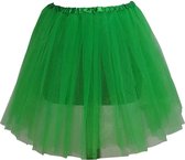 Tutu - dames - jupon - 40 cm - jupe en tulle - vert - 3 couches - musical - anniversaire - Sinterklaas - noël - carnaval - ballet - ballerine
