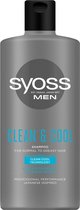 Syoss - Men & # (Shampoo) For Normal To Oily Hair 500 Ml