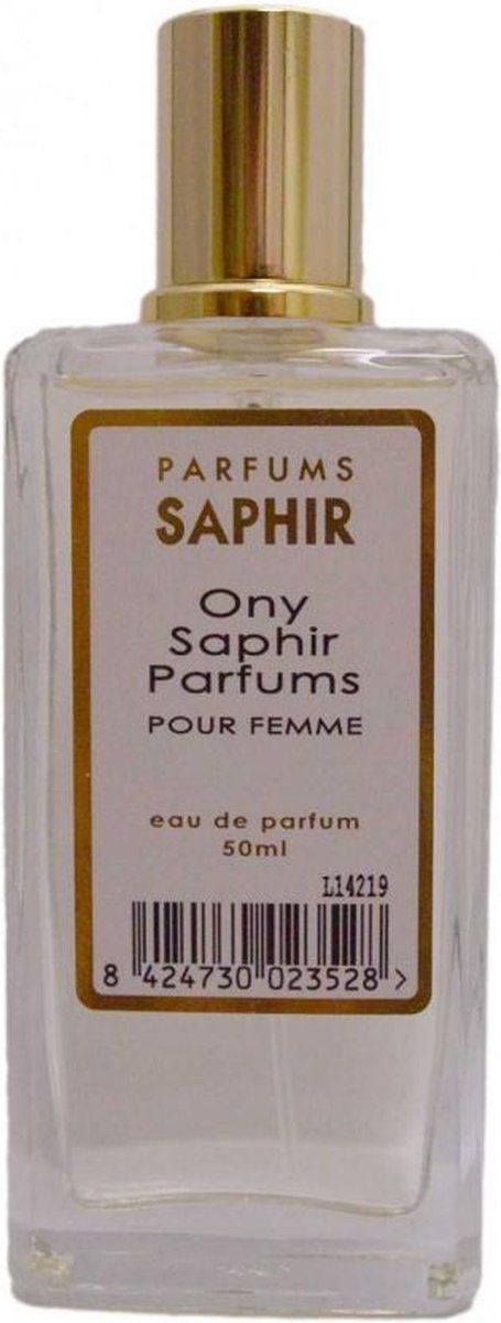Saphir - Ony Women - Eau De Parfum - 50Ml