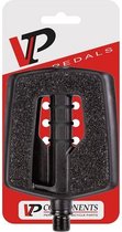 Vp pedaal anti-slip schuurpapier kogellager pvc zwart