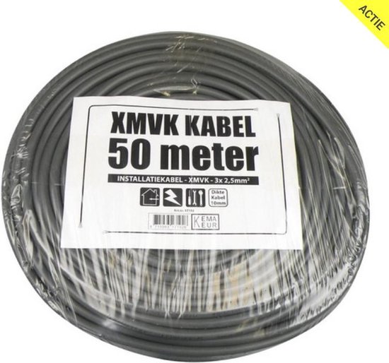 3x2,5 XMVK elektra kabel 50Meter | bol.com