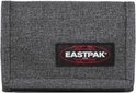 Portefeuille Eastpak gris avec logo noir.