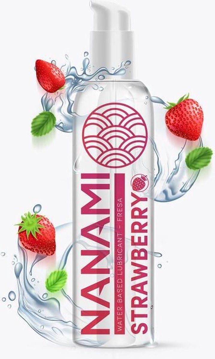 Goedkoopste NANAMI - Water Based Lubricant Strawberry 150 Ml