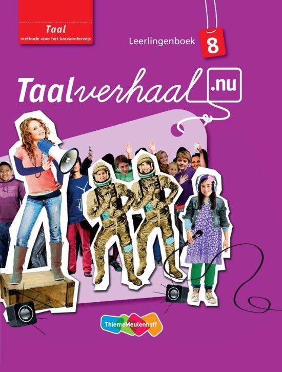 Foto: Taalverhaal nu taal 8 leerlingboek