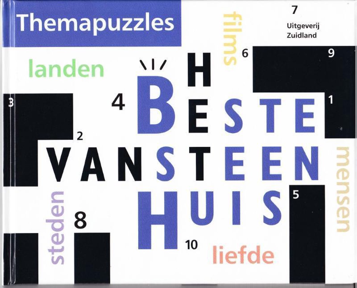 Het beste van Steenhuis - Het beste van Steenhuis Themapuzzles, Jelmer  Steenhuis |... | bol.com