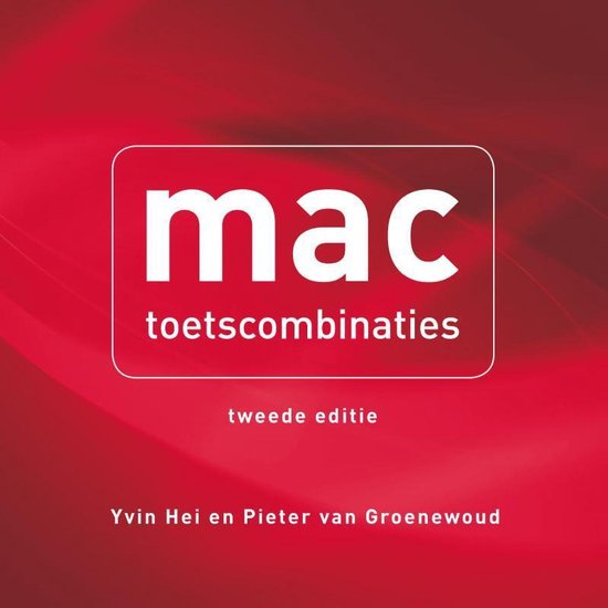 Cover van het boek 'Toetscombinaties voor de Mac' van Y. Hei