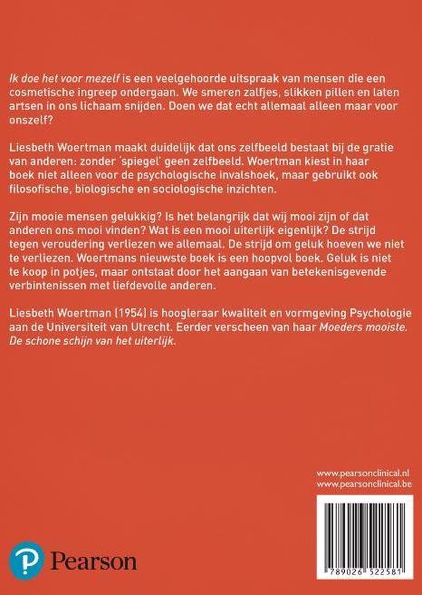 Psychologie van het uiterlijk - back cover