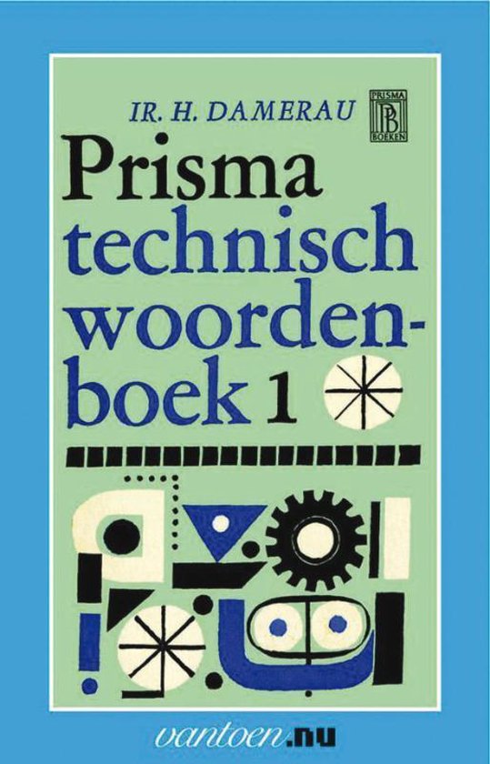 Cover van het boek 'Prisma technisch woordenboek 1' van H. Damerau