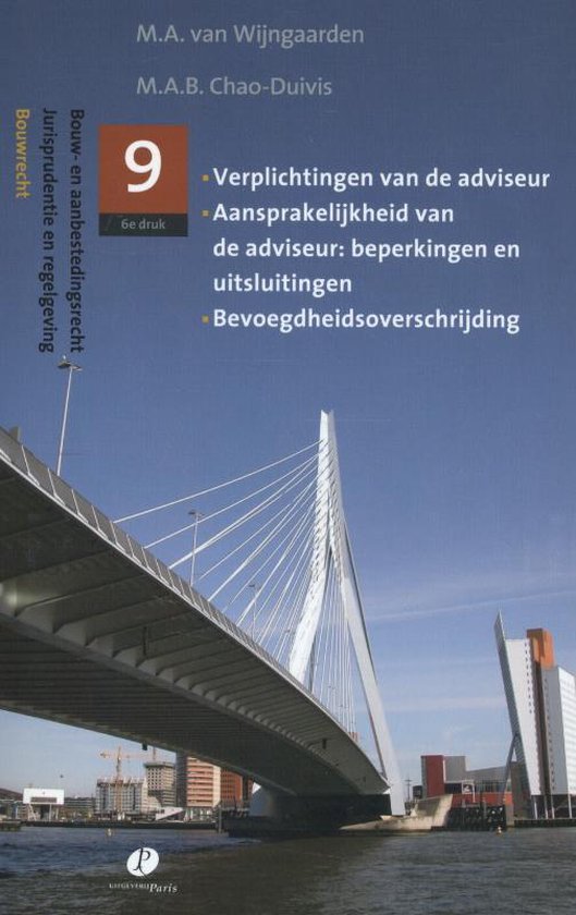 Bouw- en aanbestedingsrecht 9 - Verplichtingen van de advise ... - cover
