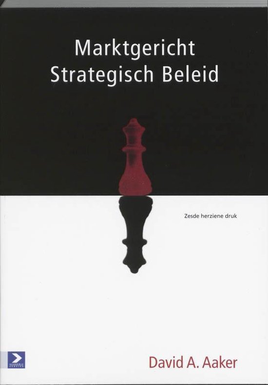 Cover van het boek 'Marktgericht strategisch beleid / druk 6' van David A. Aaker