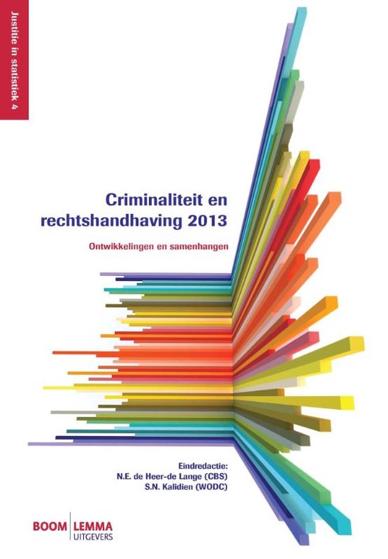 Criminaliteit en rechtshandhaving 2013 - cover