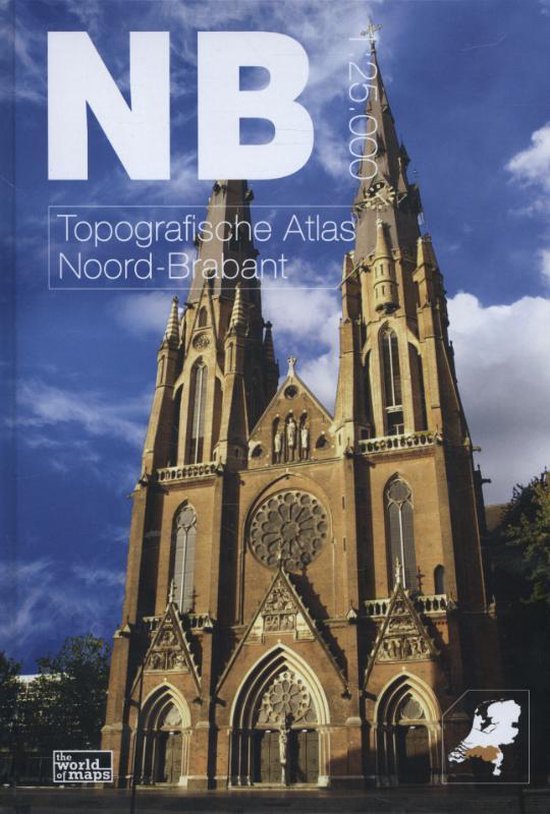 Topografische atlas van Noord-Brabant - cover
