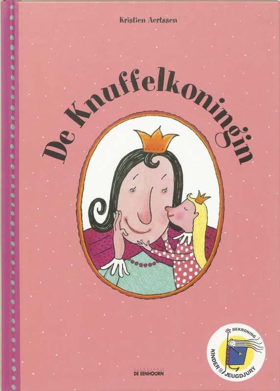 Cover van het boek 'De knuffelkoningin'