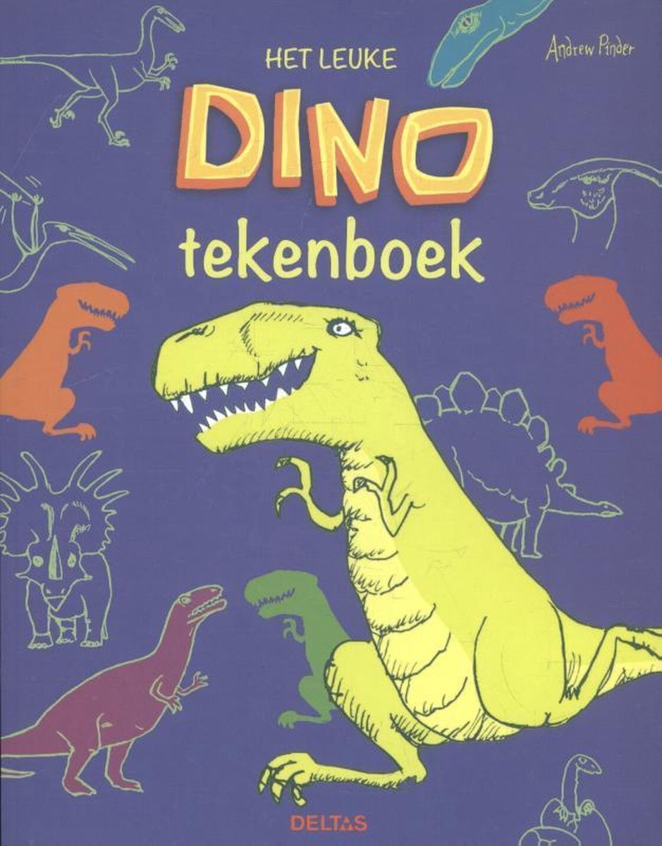 Het leuke Dino tekenboek