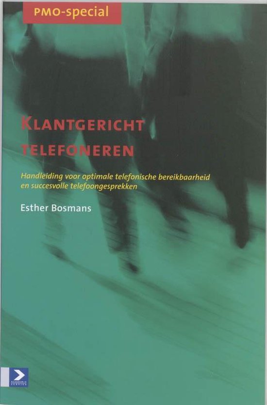 Cover van het boek 'Klantgericht telefoneren' van Esther Bosmans