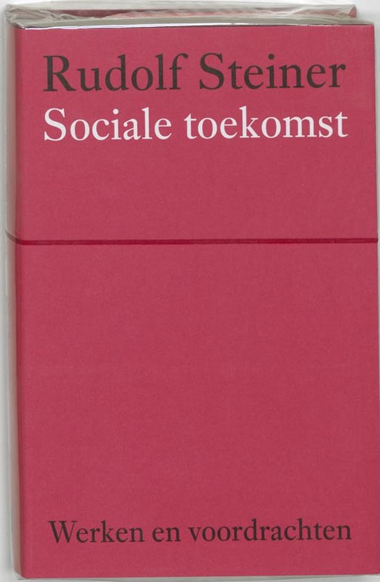 Cover van het boek 'Sociale toekomst' van Rudolf Steiner