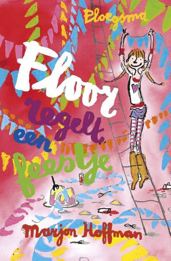 Boek cover Floor  -   Floor regelt een feestje van Marjon Hoffman (Hardcover)