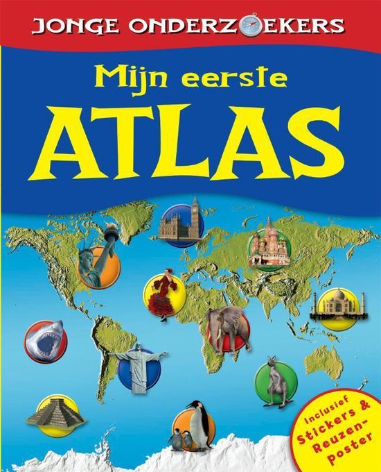 Jonge onderzoekers - Mijn eerste Atlas - cover