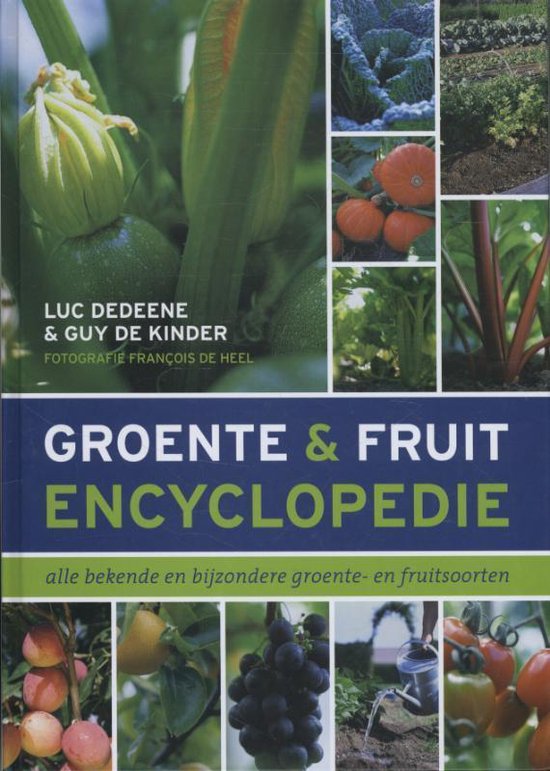 Cover van het boek 'Groente- en fruitencyclopedie' van Luc Dedeene
