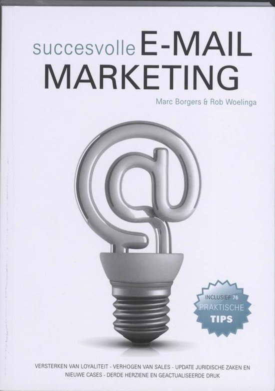 Cover van het boek 'Succesvolle E-mail Marketing' van M. Borgers en Rob Woelinga