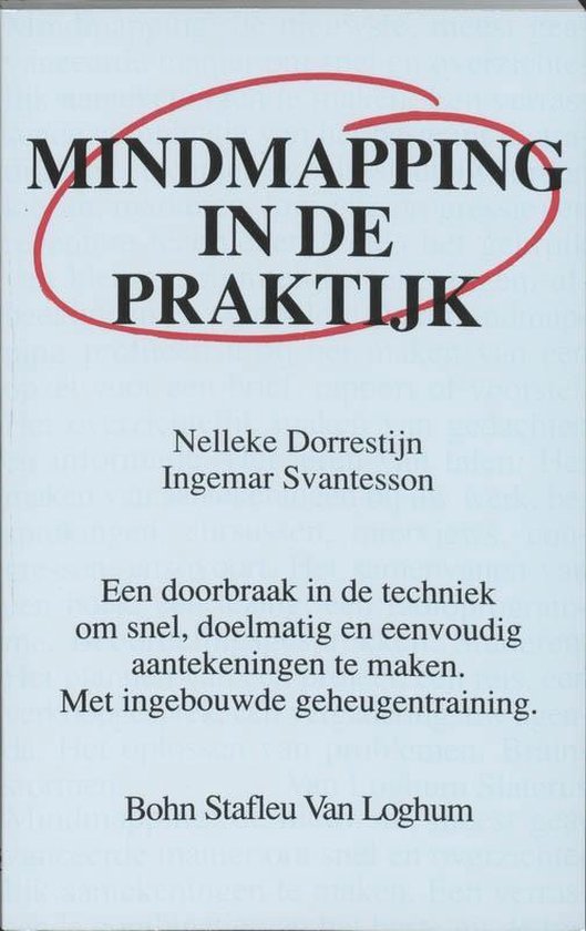 Cover van het boek 'Mindmapping in de praktijk' van N. Dorrestijn en I. Svantesson