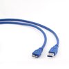 CablExpert CCP-mUSB3-AMBM-0.5M - Oplaadkabel USB - micro USB, USB 3.0