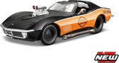 MAISTO CHEVROLET CORVETTE 1970 'HARLEY DAVIDSON' schaal 1:24