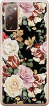 Samsung S20 FE hoesje siliconen - Bloemen flowerpower | Samsung Galaxy S20 FE case | multi | TPU backcover transparant