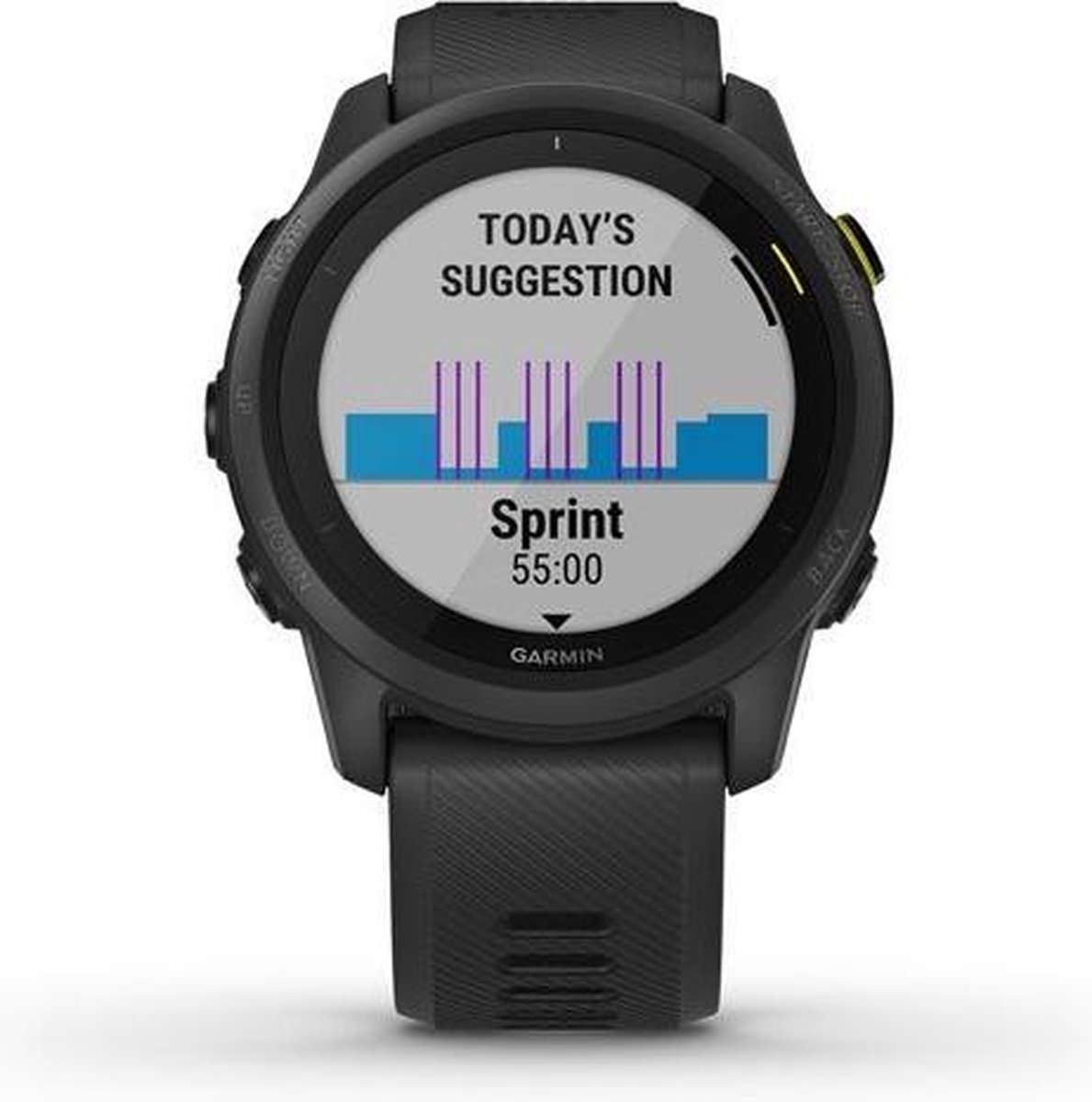 Garmin Forerunner 745 Sporthorloge met GPS Tracker 7 dagen batterij 44mm Zwart bol