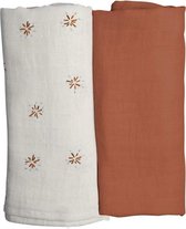 Fabelab Swaddle 2pack 120 x 120 cm | Dandelions