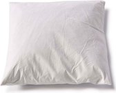 Riviera Maison Binnenkussen 50x50, Kussenvulling donsveren, Vulkussen, vierkant, Kwalitatief - Feather Inner Pillow - Wit - Polyester, Donsveren