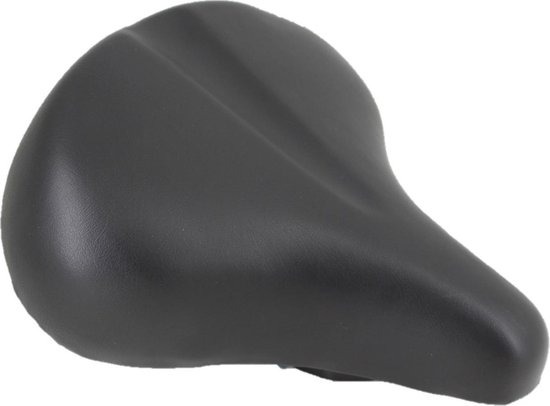 Benson Fietszadel classic retro deluxe 26x25 cm. - Zwart | bol.com